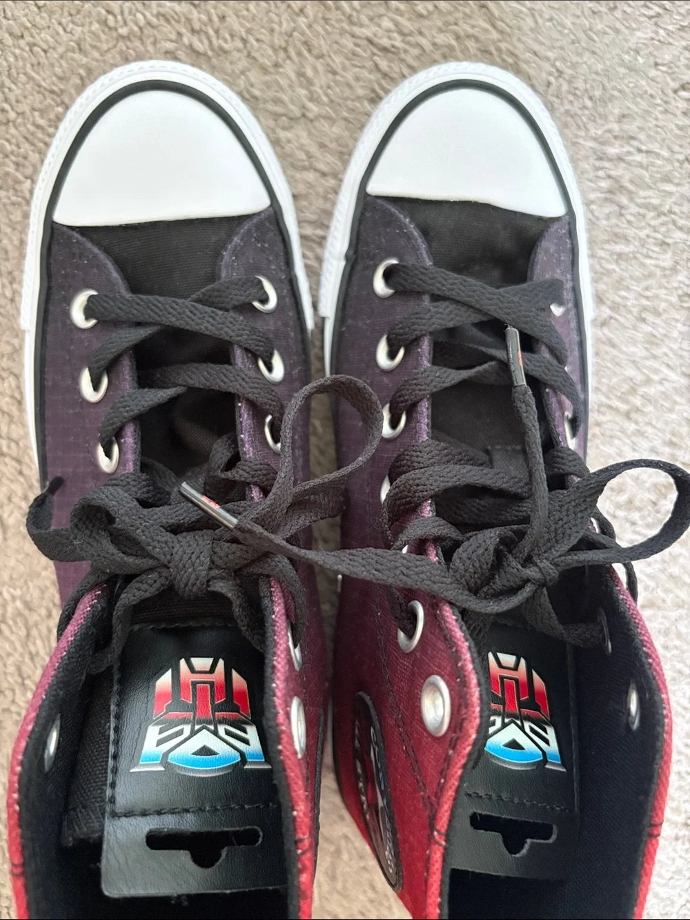 Converse Chuck Taylor All Star High top Transformers Autobots sneakers